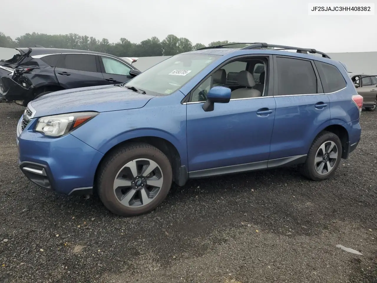2017 Subaru Forester 2.5I Limited VIN: JF2SJAJC3HH408382 Lot: 62493705