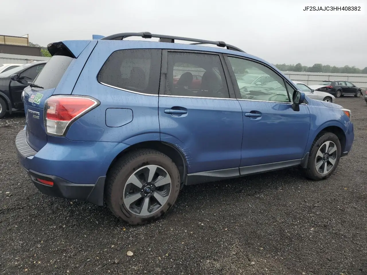 2017 Subaru Forester 2.5I Limited VIN: JF2SJAJC3HH408382 Lot: 62493705