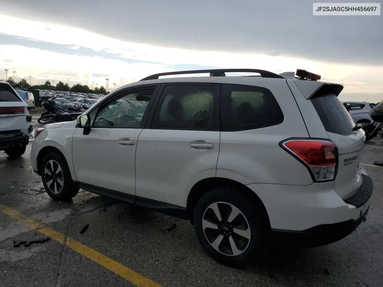 2017 Subaru Forester 2.5I Premium VIN: JF2SJAGC5HH456697 Lot: 62535585