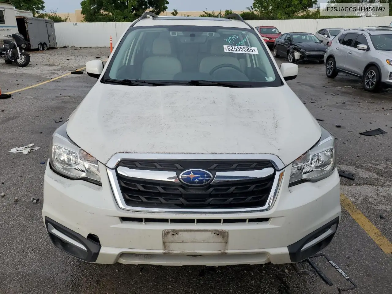 2017 Subaru Forester 2.5I Premium VIN: JF2SJAGC5HH456697 Lot: 62535585