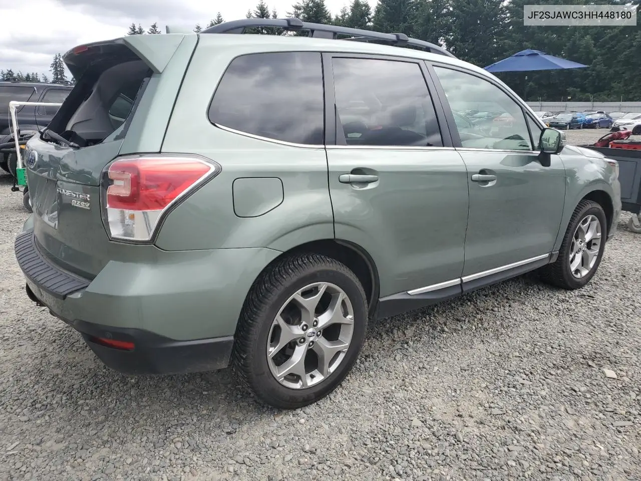 2017 Subaru Forester 2.5I Touring VIN: JF2SJAWC3HH448180 Lot: 62538575