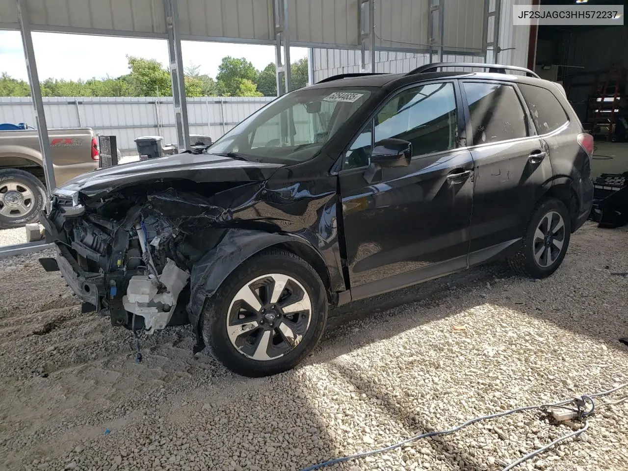 2017 Subaru Forester 2.5I Premium VIN: JF2SJAGC3HH572237 Lot: 62544635