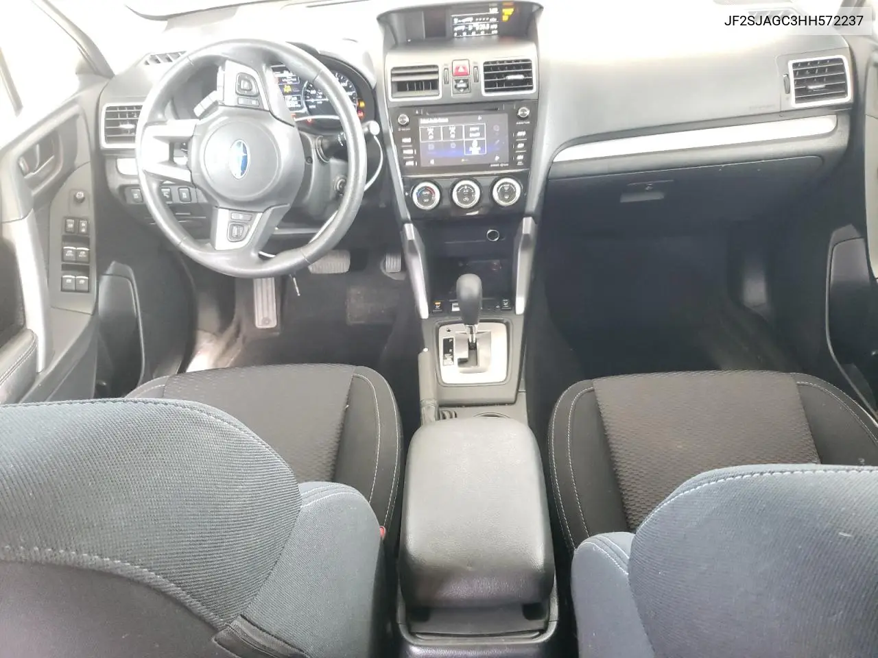 2017 Subaru Forester 2.5I Premium VIN: JF2SJAGC3HH572237 Lot: 62544635