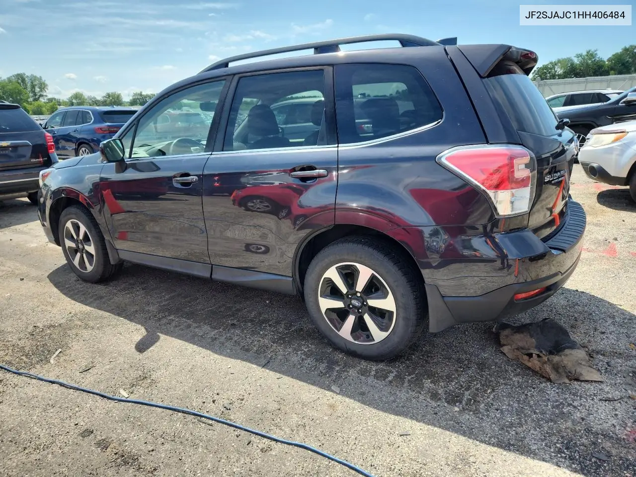 2017 Subaru Forester 2.5I Limited VIN: JF2SJAJC1HH406484 Lot: 62598745