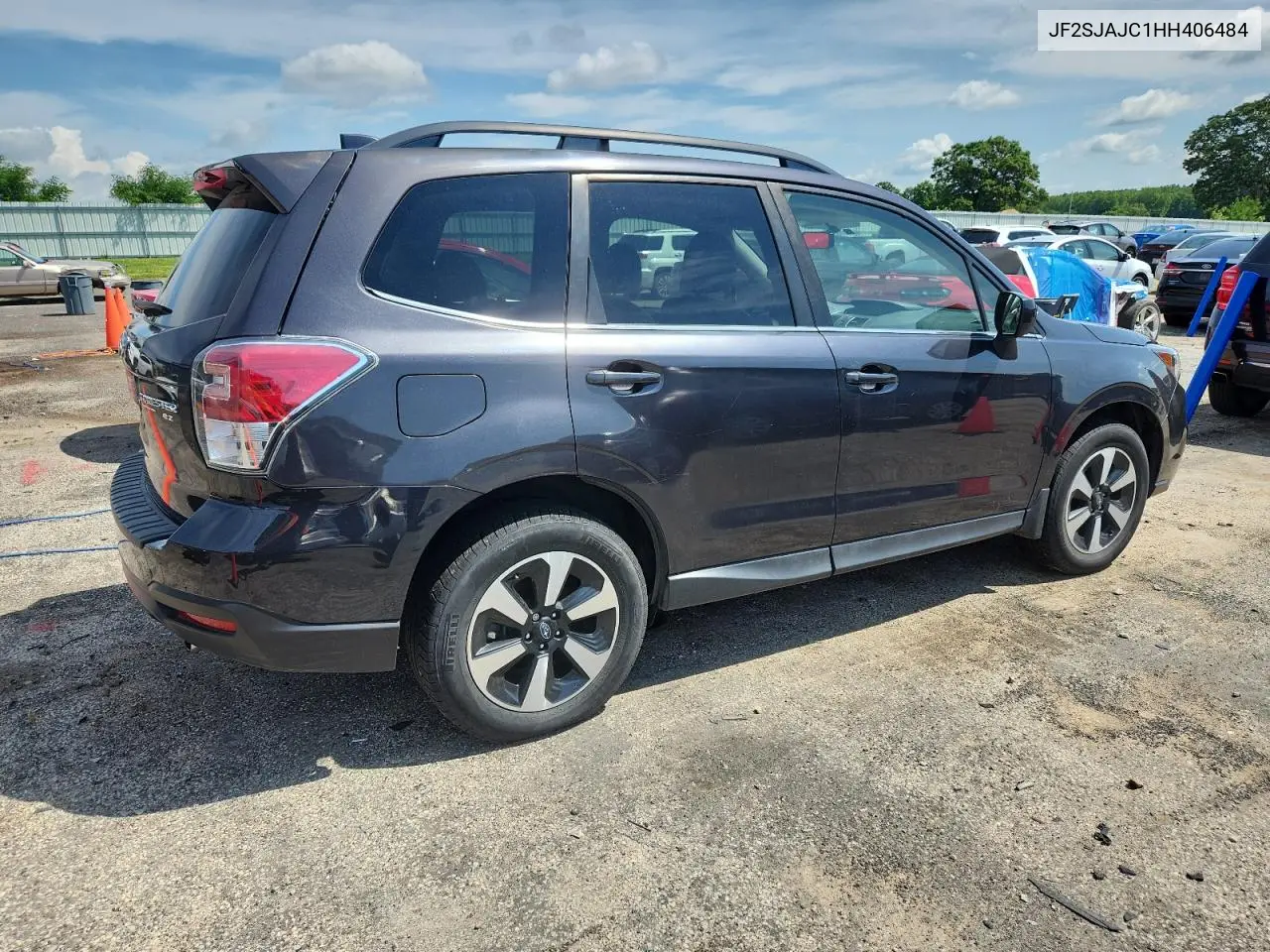 2017 Subaru Forester 2.5I Limited VIN: JF2SJAJC1HH406484 Lot: 62598745