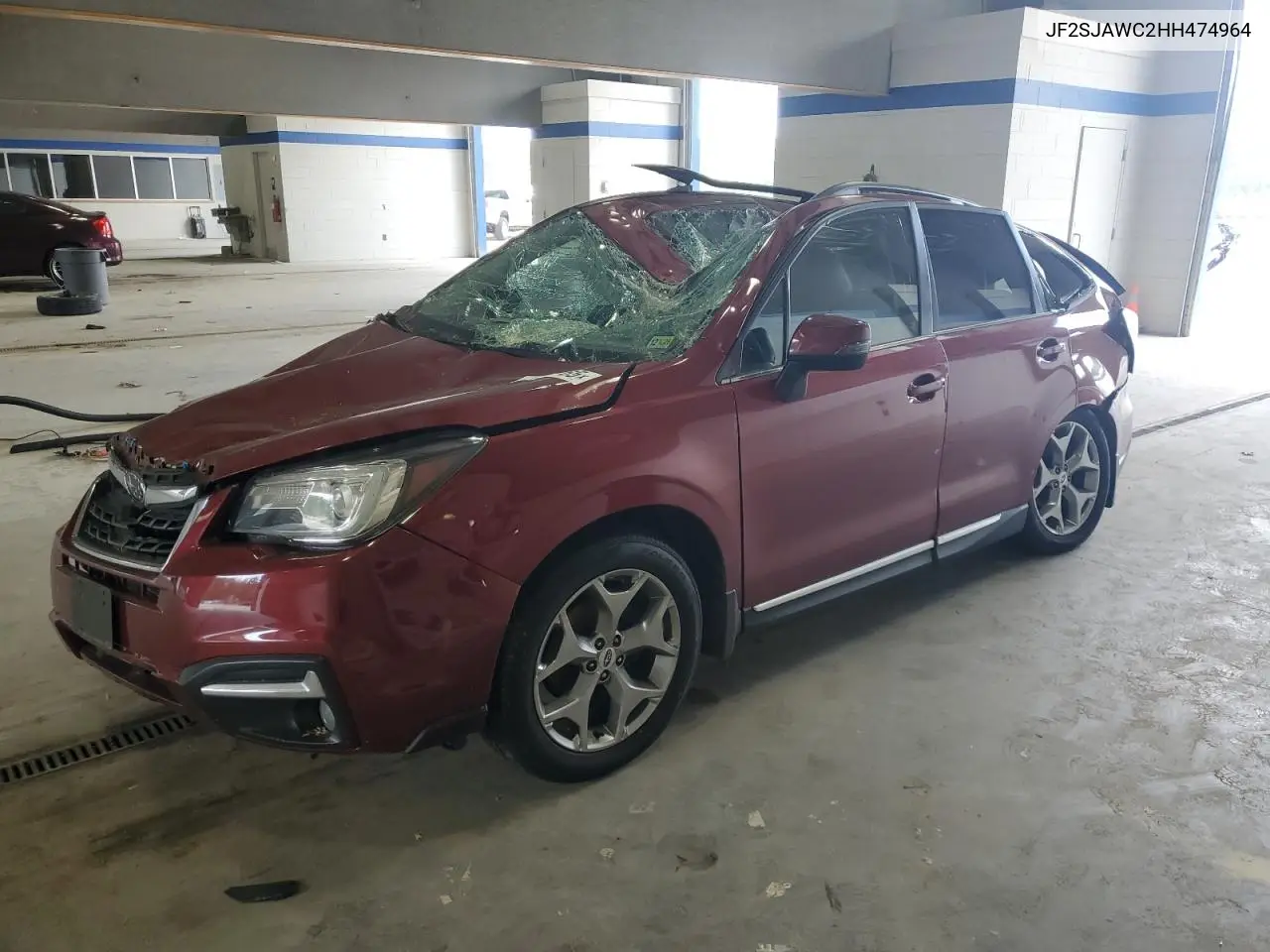 2017 Subaru Forester 2.5I Touring VIN: JF2SJAWC2HH474964 Lot: 62679265