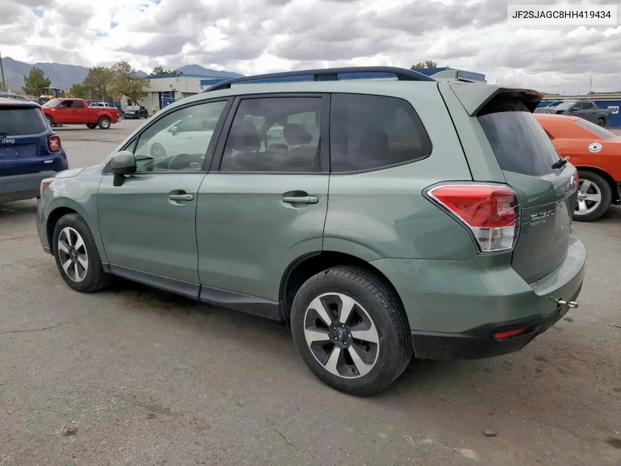 2017 Subaru Forester 2.5I Premium VIN: JF2SJAGC8HH419434 Lot: 62728415