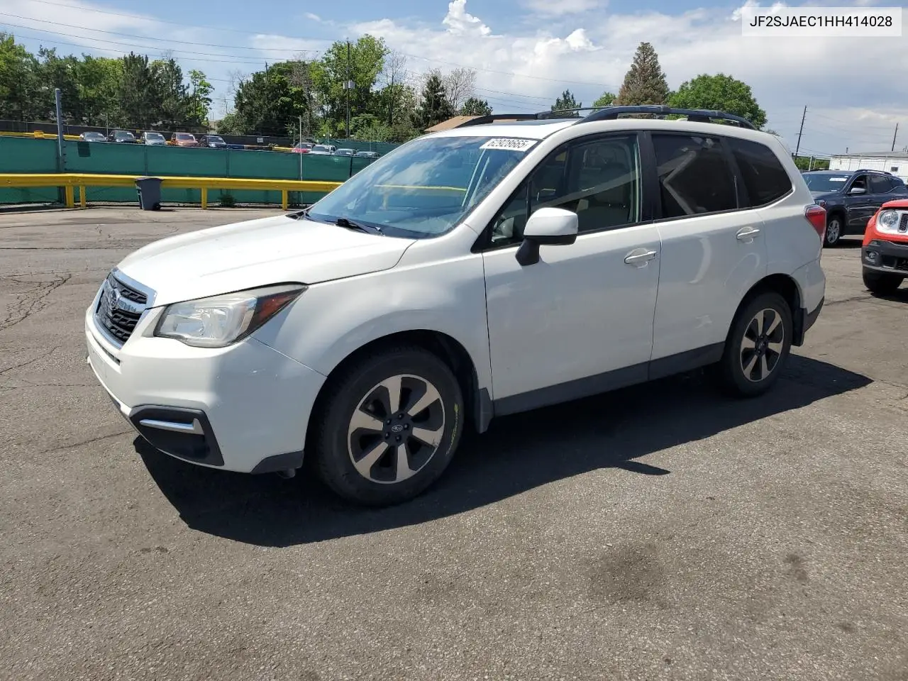 2017 Subaru Forester 2.5I Premium VIN: JF2SJAEC1HH414028 Lot: 62928665