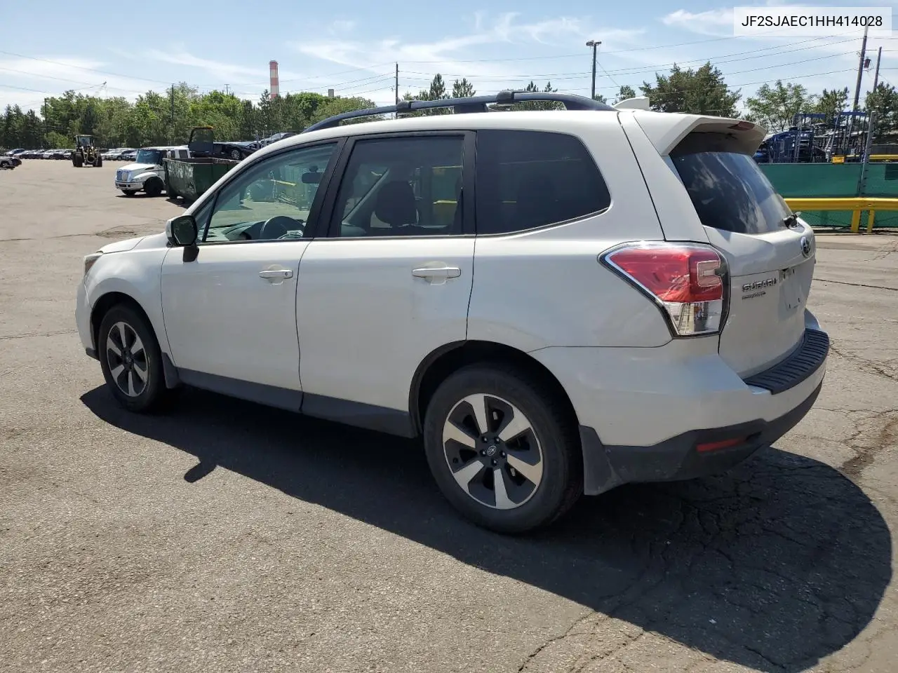 2017 Subaru Forester 2.5I Premium VIN: JF2SJAEC1HH414028 Lot: 62928665