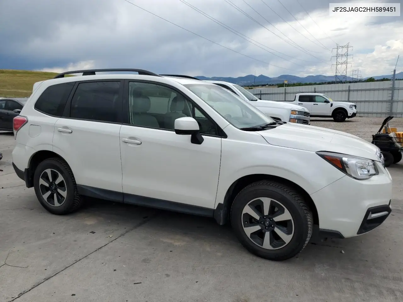 2017 Subaru Forester 2.5I Premium VIN: JF2SJAGC2HH589451 Lot: 63064915