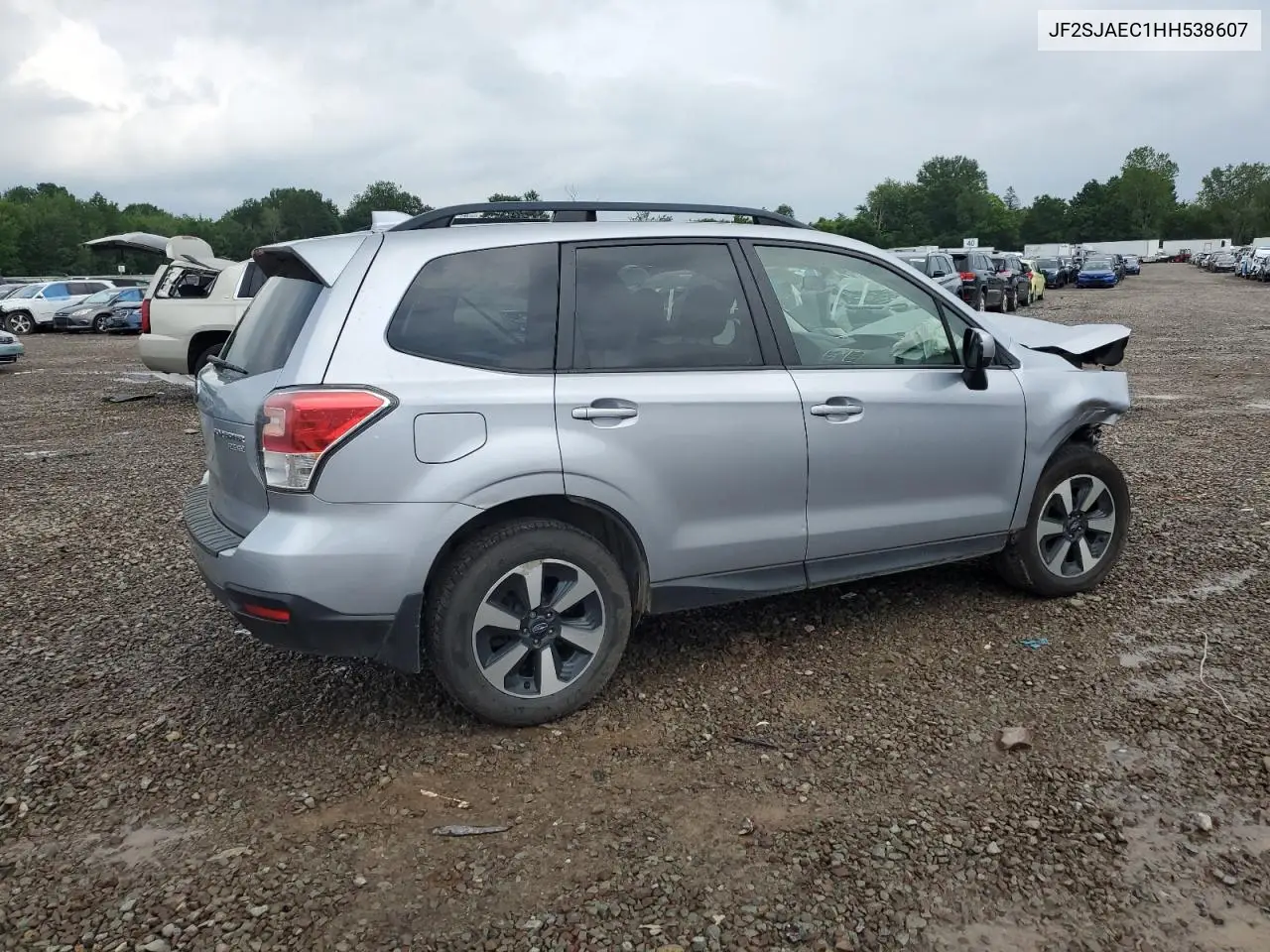 2017 Subaru Forester 2.5I Premium VIN: JF2SJAEC1HH538607 Lot: 63203205