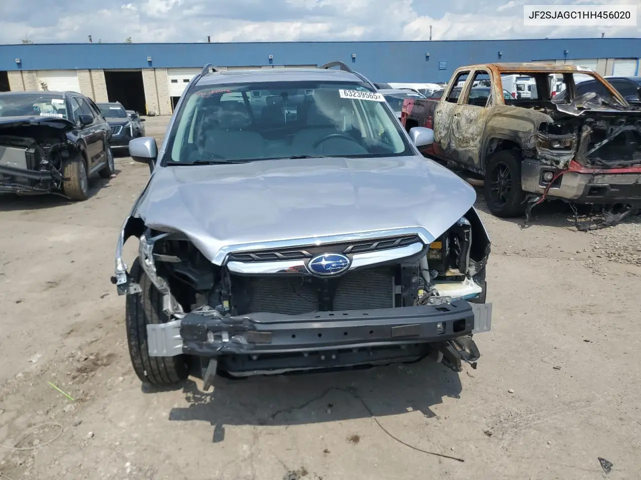 2017 Subaru Forester 2.5I Premium VIN: JF2SJAGC1HH456020 Lot: 63239565