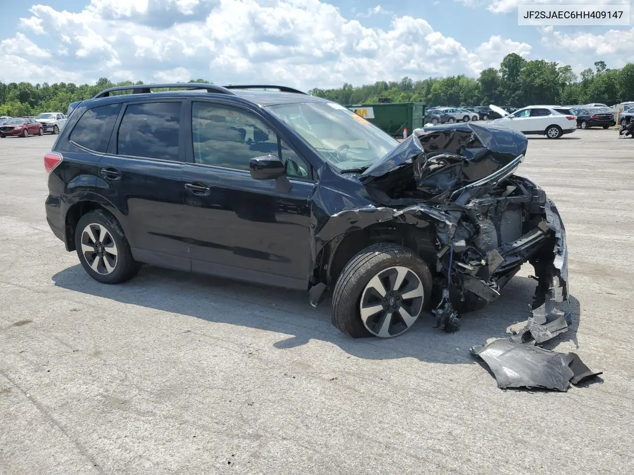 2017 Subaru Forester 2.5I Premium VIN: JF2SJAEC6HH409147 Lot: 63629925