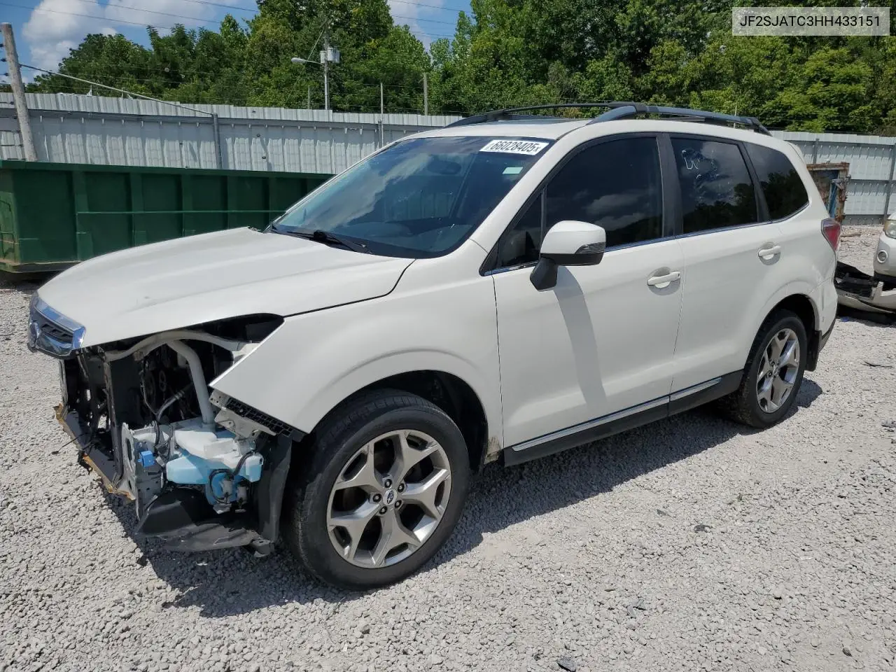 2017 Subaru Forester 2.5I Touring VIN: JF2SJATC3HH433151 Lot: 66028405