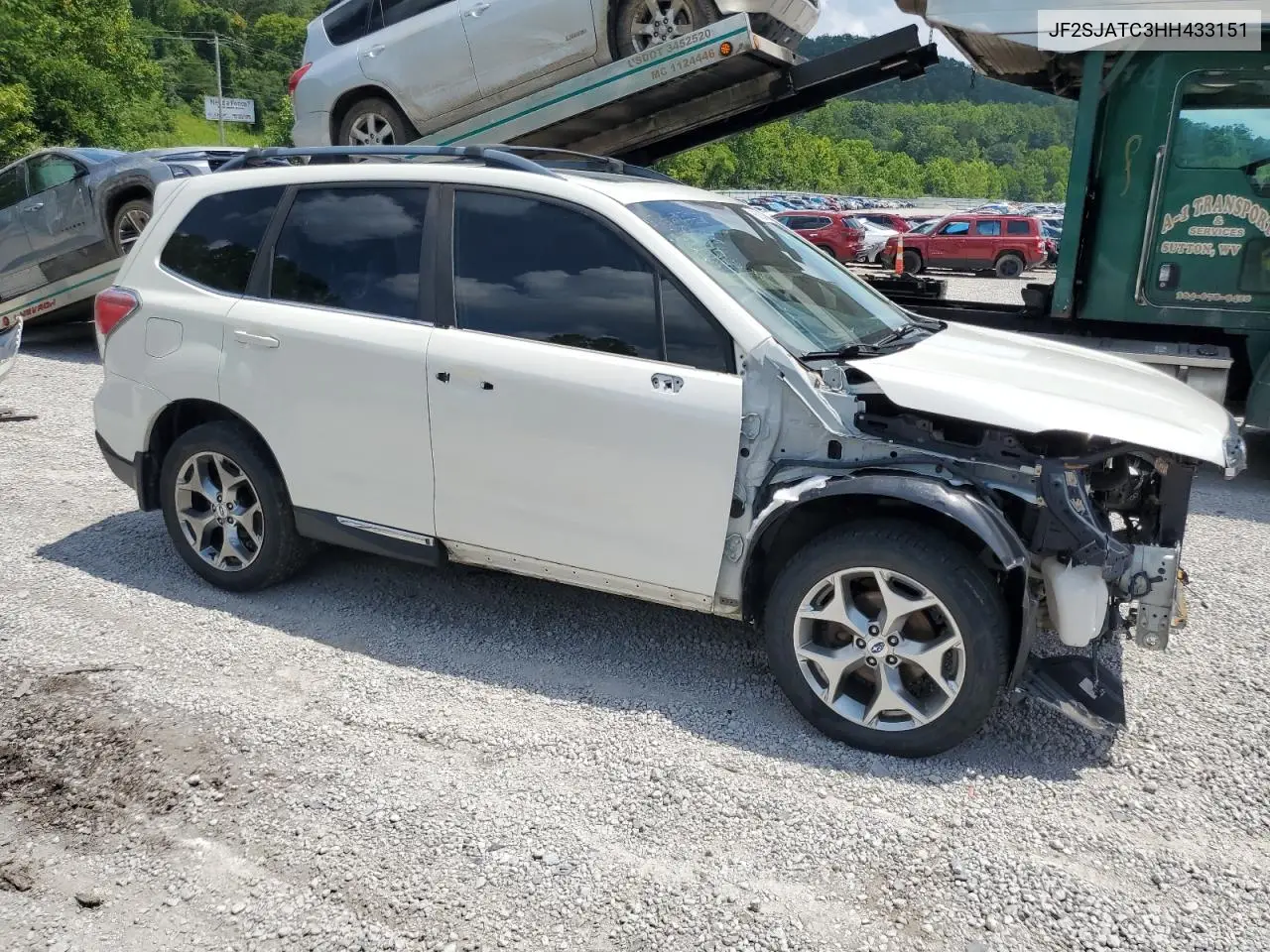 2017 Subaru Forester 2.5I Touring VIN: JF2SJATC3HH433151 Lot: 66028405