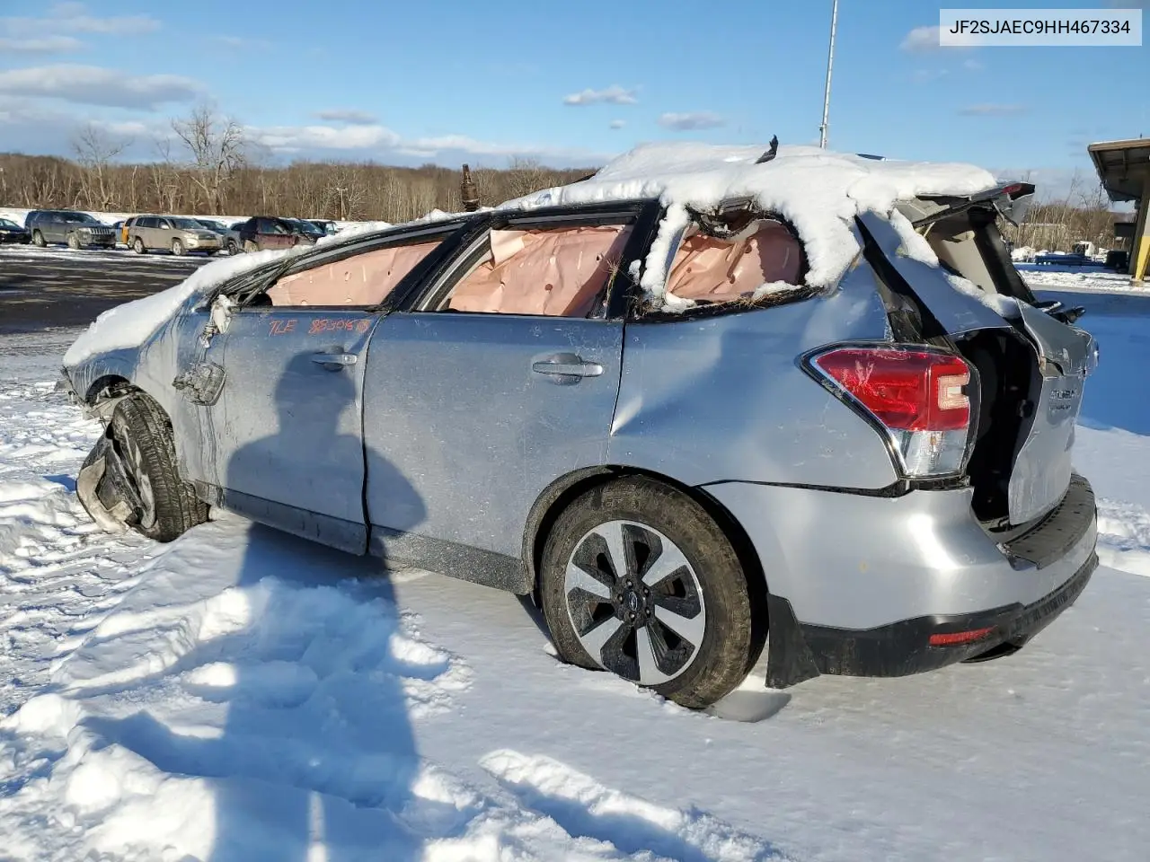 2017 Subaru Forester 2.5I Premium VIN: JF2SJAEC9HH467334 Lot: 88301565