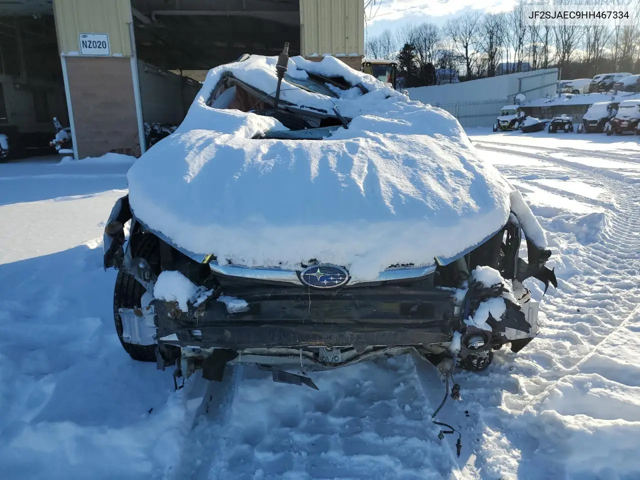 2017 Subaru Forester 2.5I Premium VIN: JF2SJAEC9HH467334 Lot: 88301565