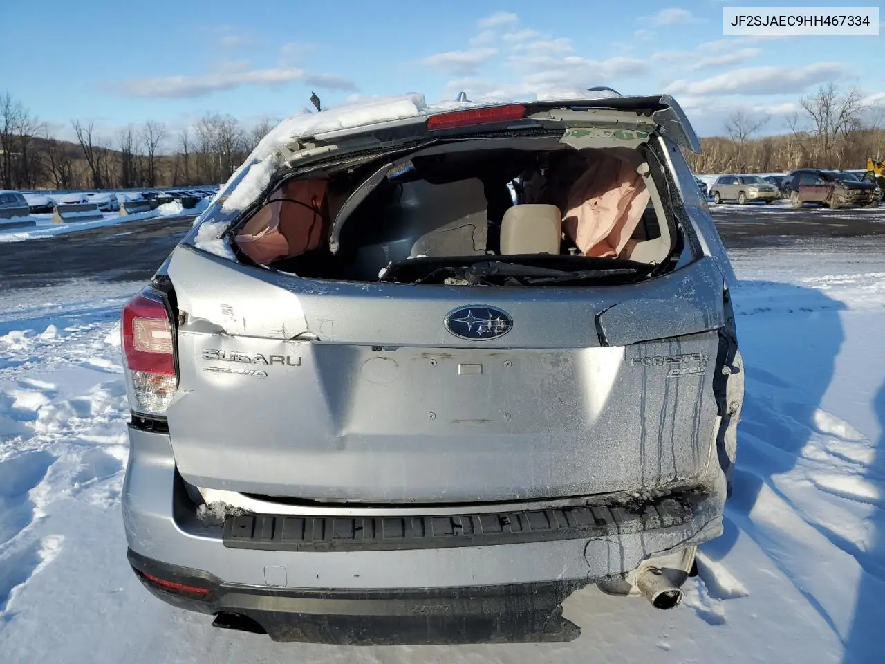 2017 Subaru Forester 2.5I Premium VIN: JF2SJAEC9HH467334 Lot: 88301565