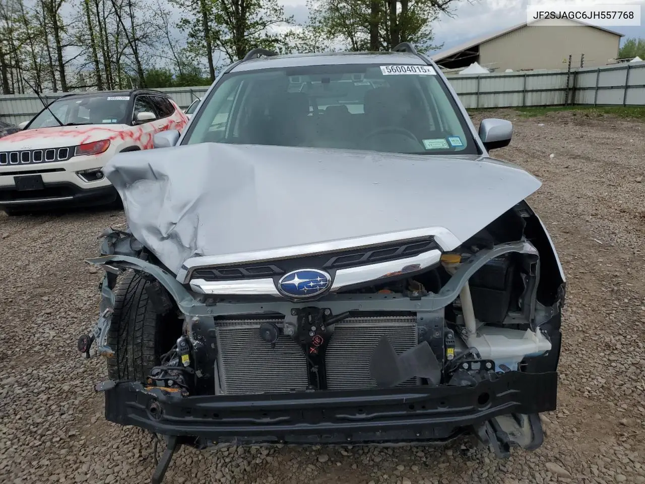 2018 Subaru Forester 2.5I Premium VIN: JF2SJAGC6JH557768 Lot: 56004015