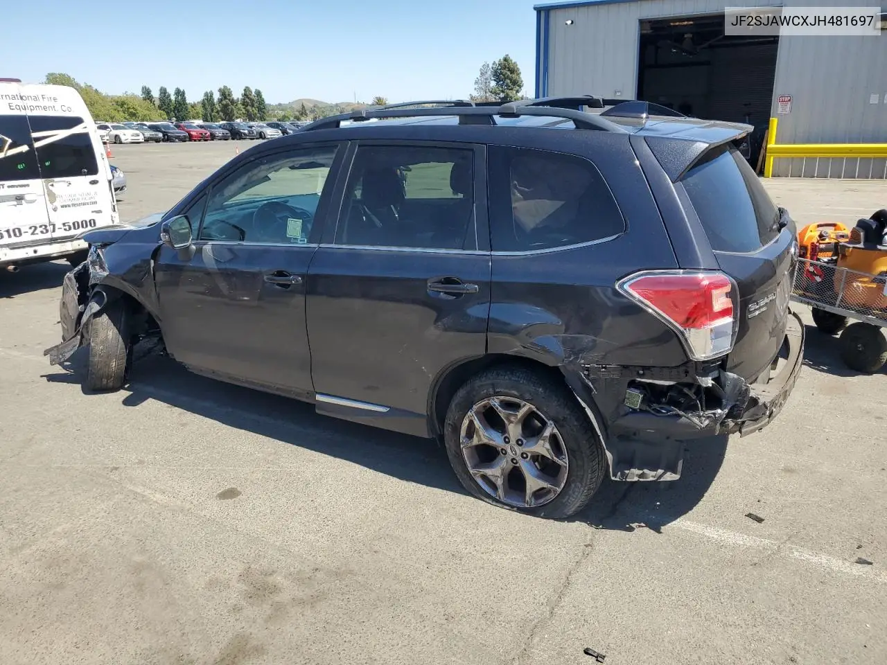 2018 Subaru Forester 2.5I Touring VIN: JF2SJAWCXJH481697 Lot: 56571265