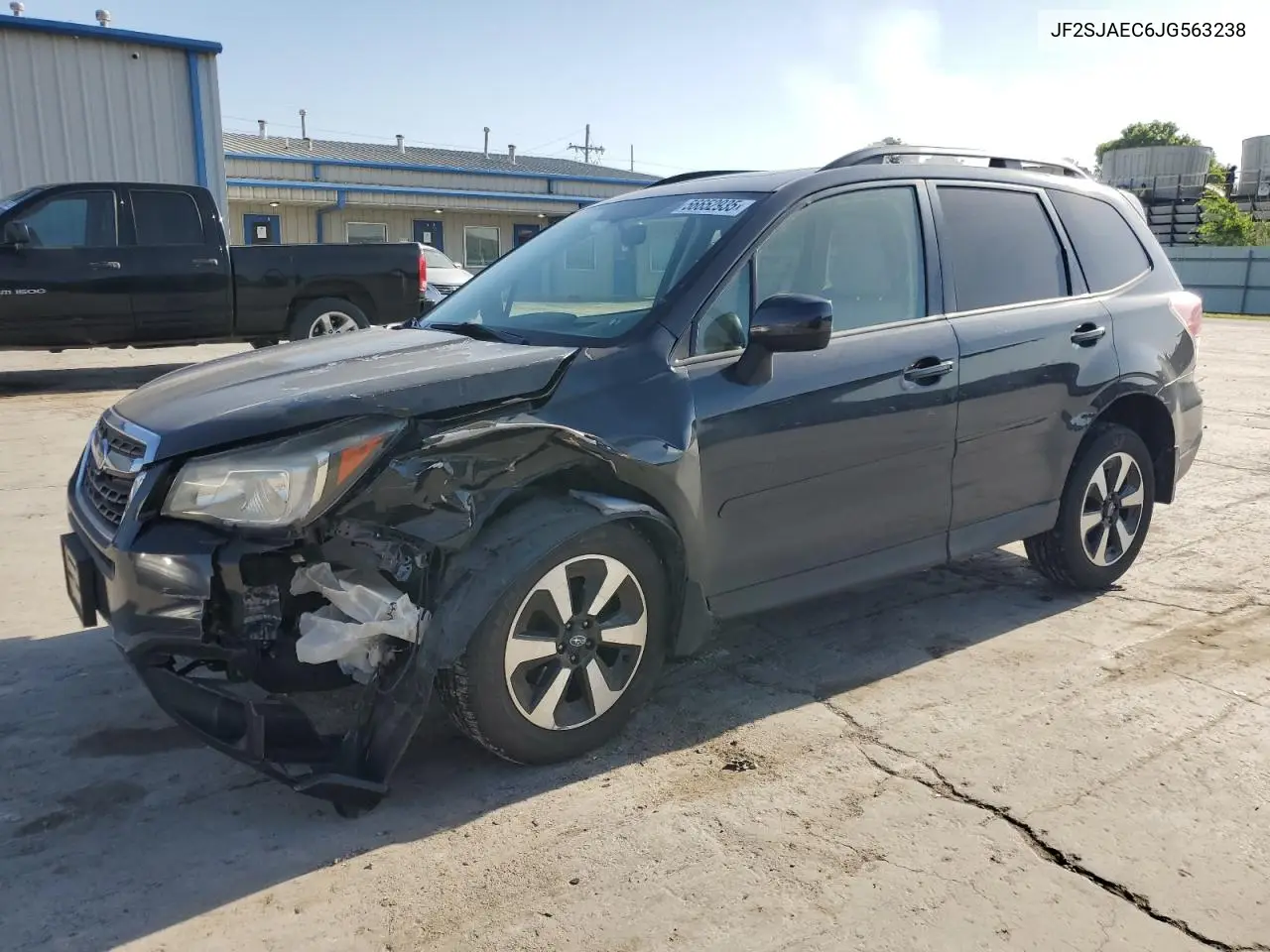 2018 Subaru Forester 2.5I Premium VIN: JF2SJAEC6JG563238 Lot: 56652935