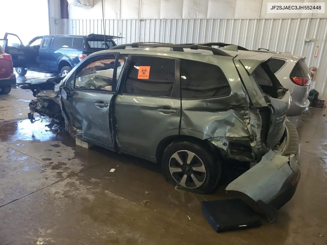 2018 Subaru Forester 2.5I Premium VIN: JF2SJAEC3JH552448 Lot: 56983465