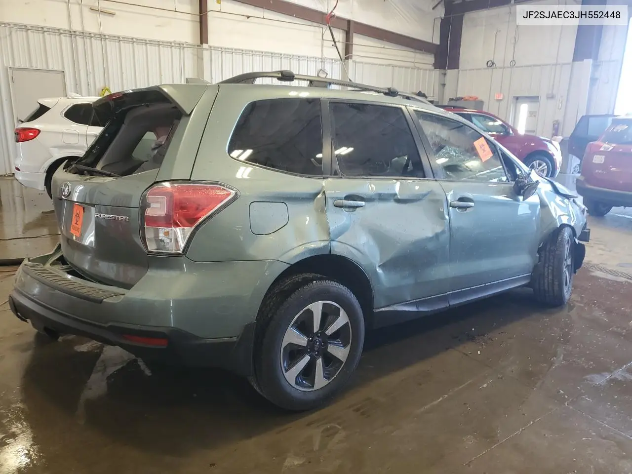 2018 Subaru Forester 2.5I Premium VIN: JF2SJAEC3JH552448 Lot: 56983465