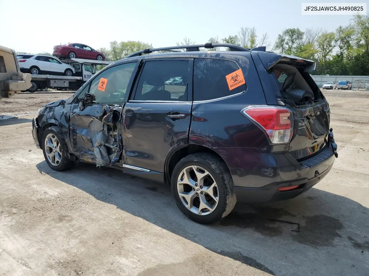2018 Subaru Forester 2.5I Touring VIN: JF2SJAWC5JH490825 Lot: 58514905