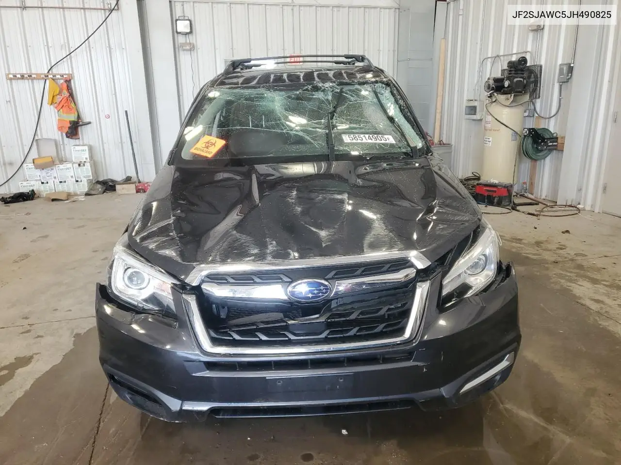 2018 Subaru Forester 2.5I Touring VIN: JF2SJAWC5JH490825 Lot: 58514905