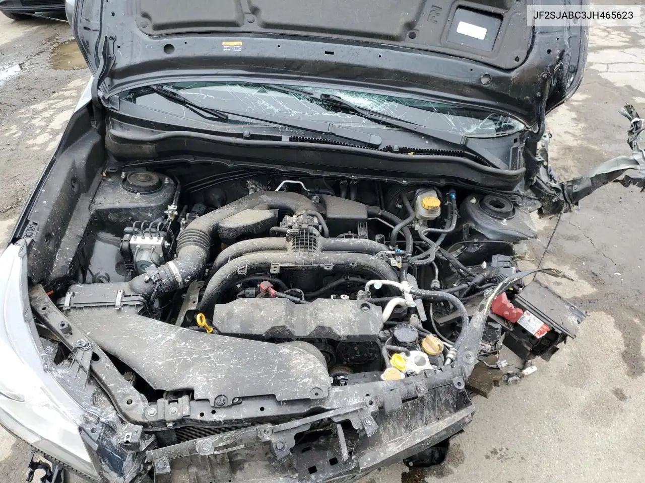 2018 Subaru Forester 2.5I VIN: JF2SJABC3JH465623 Lot: 58901025