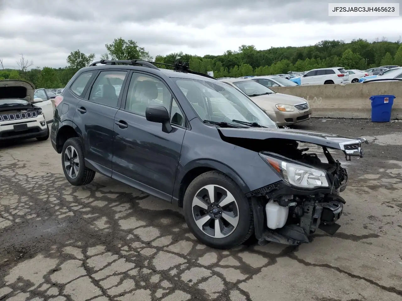 2018 Subaru Forester 2.5I VIN: JF2SJABC3JH465623 Lot: 58901025