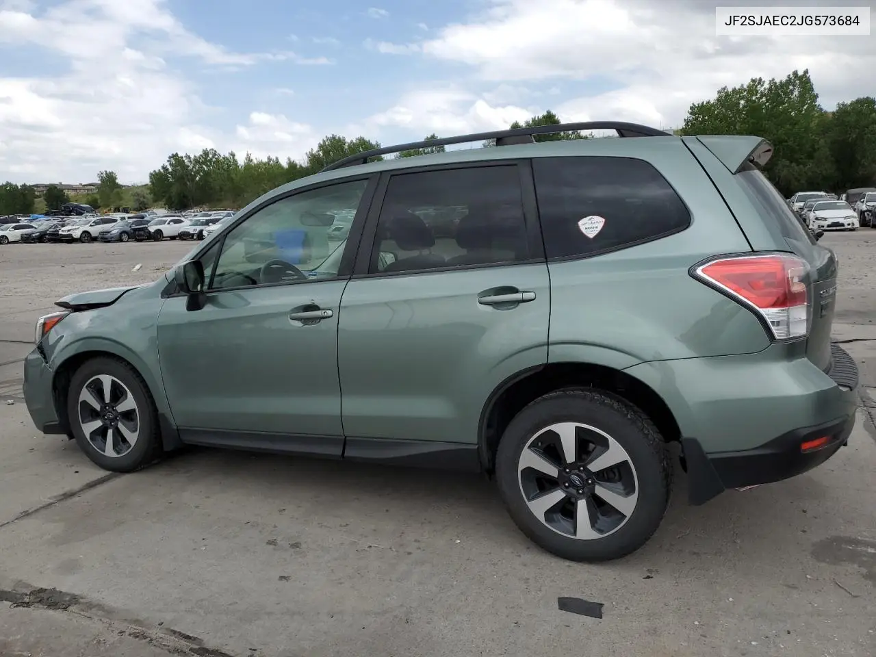 2018 Subaru Forester 2.5I Premium VIN: JF2SJAEC2JG573684 Lot: 61726775