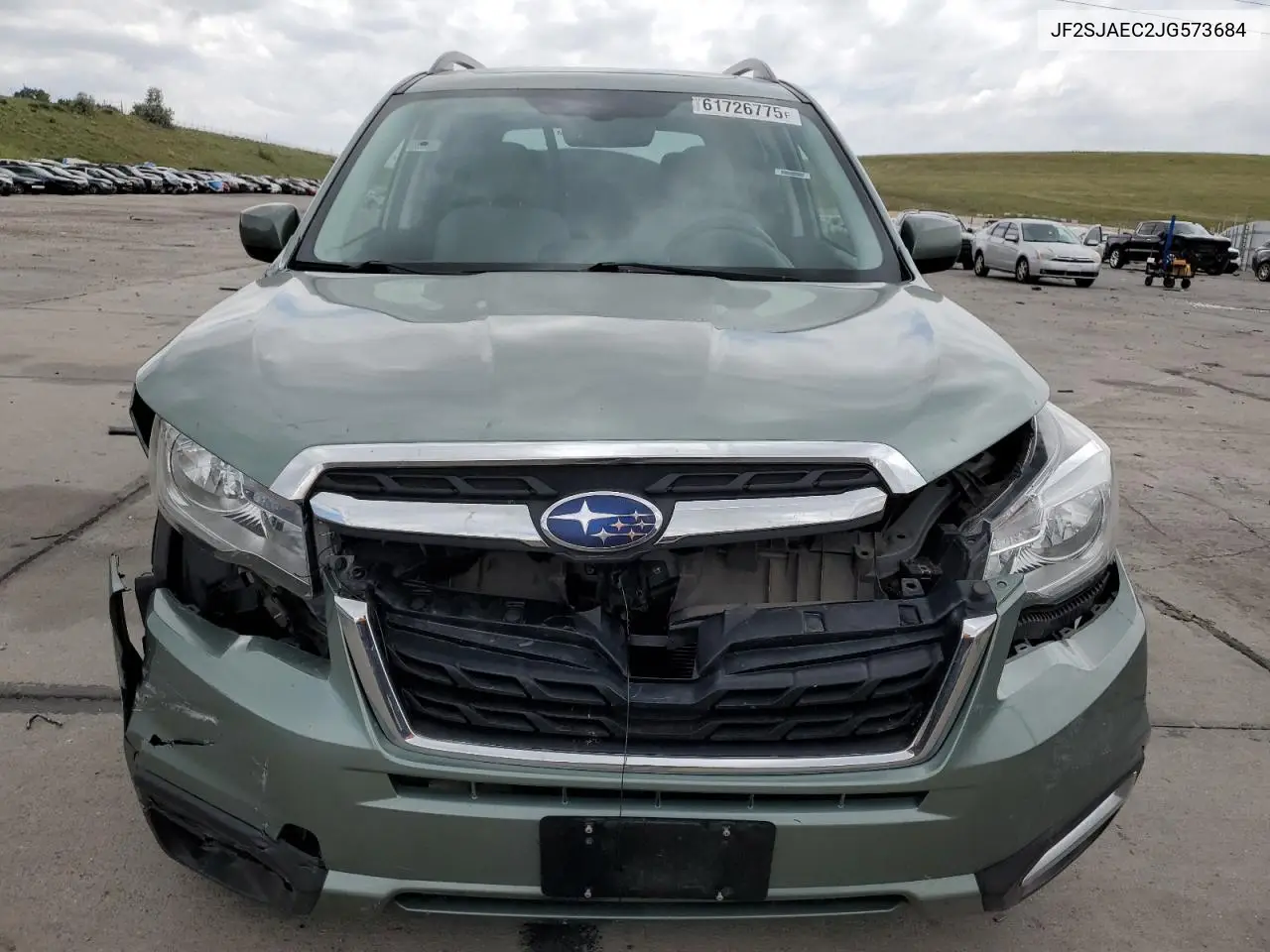 2018 Subaru Forester 2.5I Premium VIN: JF2SJAEC2JG573684 Lot: 61726775