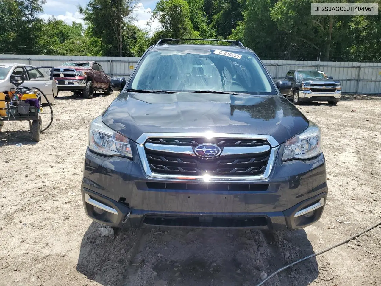 2018 Subaru Forester 2.5I Premium VIN: JF2SJAGC3JH404961 Lot: 62816255
