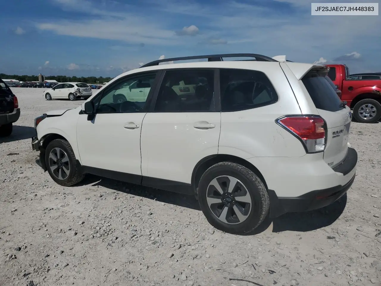 2018 Subaru Forester 2.5I Premium VIN: JF2SJAEC7JH448383 Lot: 62857975