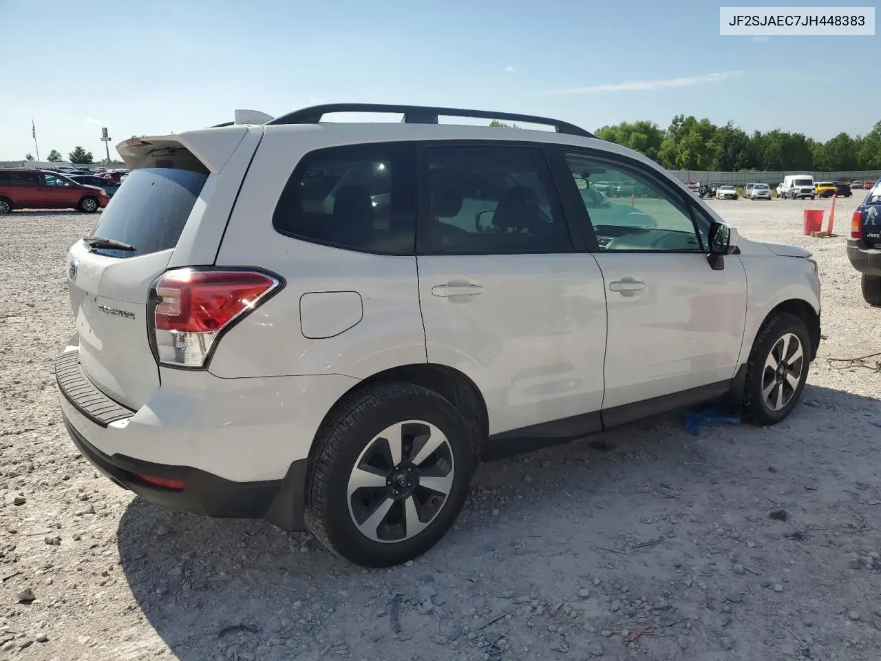 2018 Subaru Forester 2.5I Premium VIN: JF2SJAEC7JH448383 Lot: 62857975