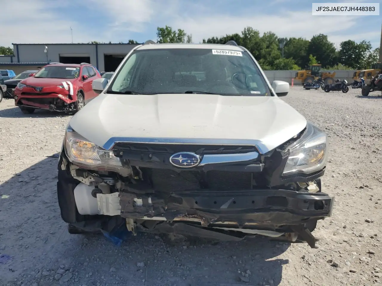 2018 Subaru Forester 2.5I Premium VIN: JF2SJAEC7JH448383 Lot: 62857975