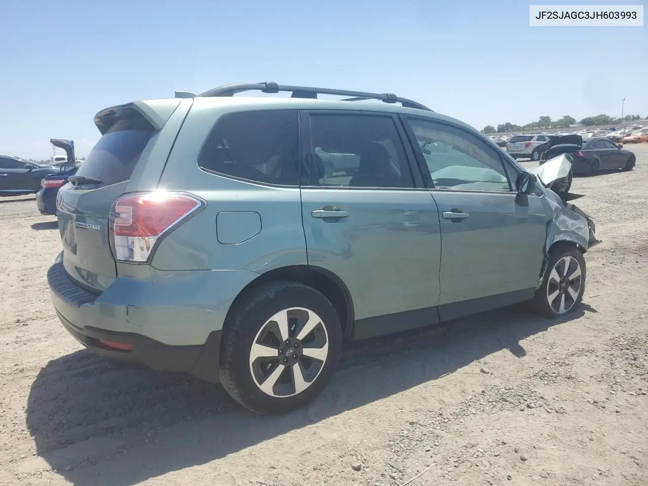 2018 Subaru Forester 2.5I Premium VIN: JF2SJAGC3JH603993 Lot: 62875775