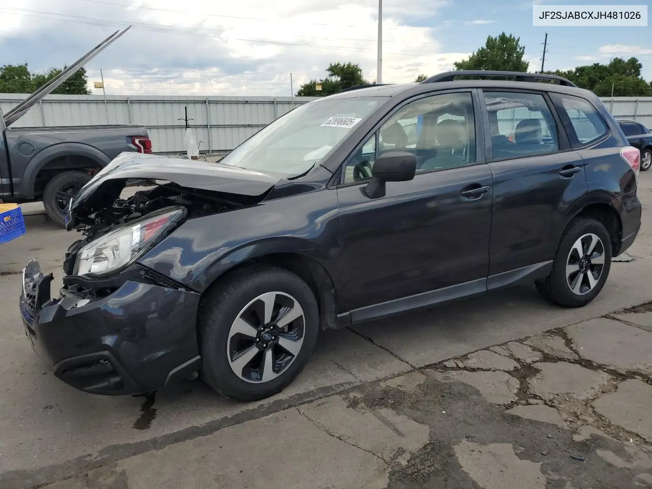 2018 Subaru Forester 2.5I VIN: JF2SJABCXJH481026 Lot: 62896605