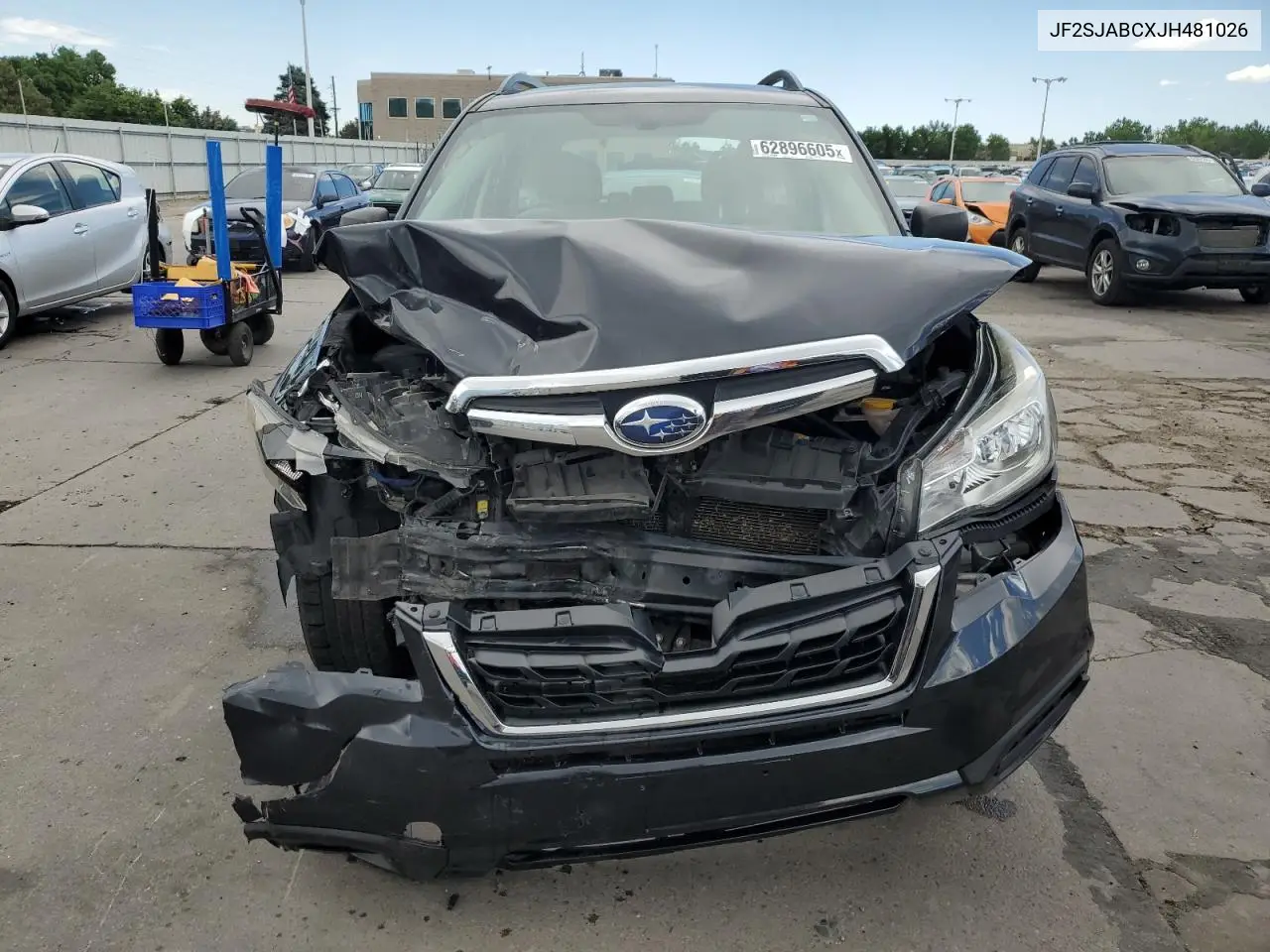 2018 Subaru Forester 2.5I VIN: JF2SJABCXJH481026 Lot: 62896605