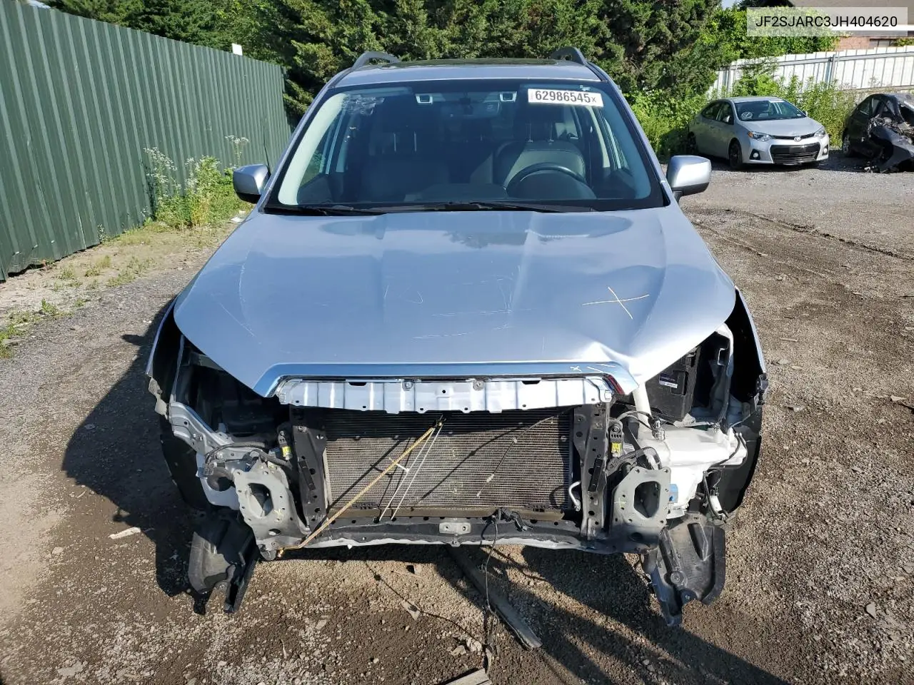 2018 Subaru Forester 2.5I Limited VIN: JF2SJARC3JH404620 Lot: 62986545