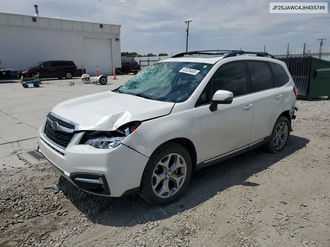 2018 Subaru Forester 2.5I Touring VIN: JF2SJAWC4JH435749 Lot: 63526465