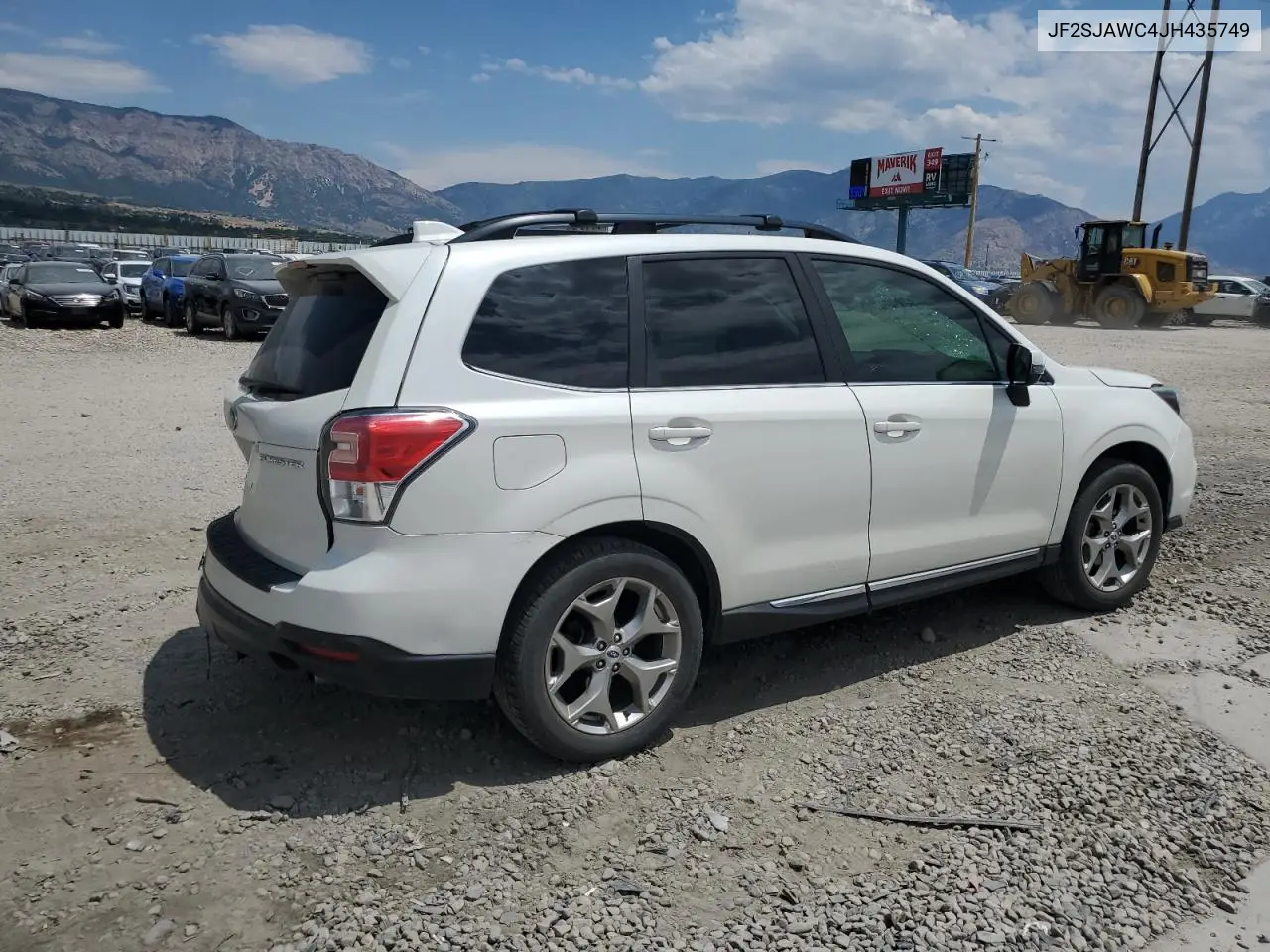 2018 Subaru Forester 2.5I Touring VIN: JF2SJAWC4JH435749 Lot: 63526465