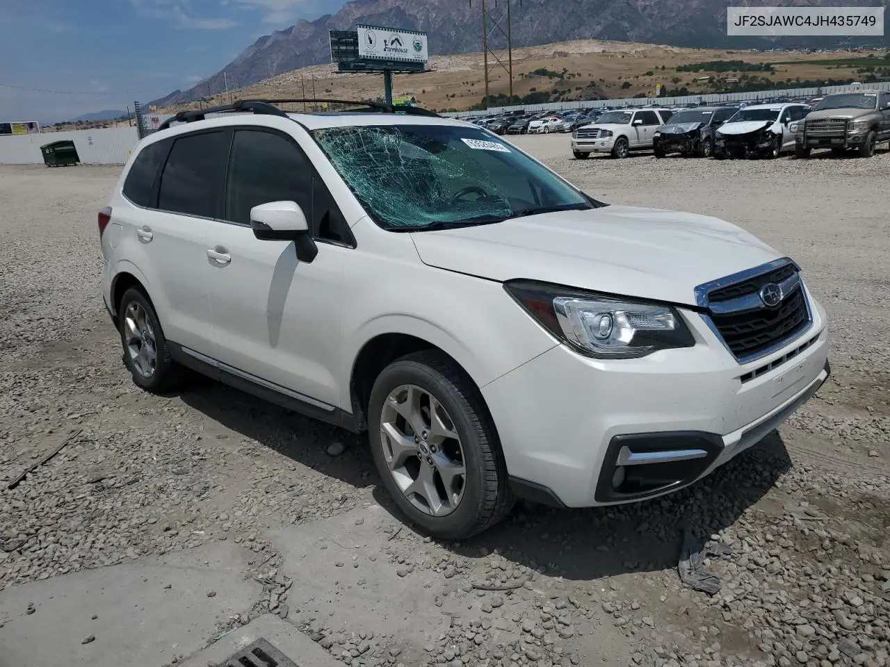 2018 Subaru Forester 2.5I Touring VIN: JF2SJAWC4JH435749 Lot: 63526465