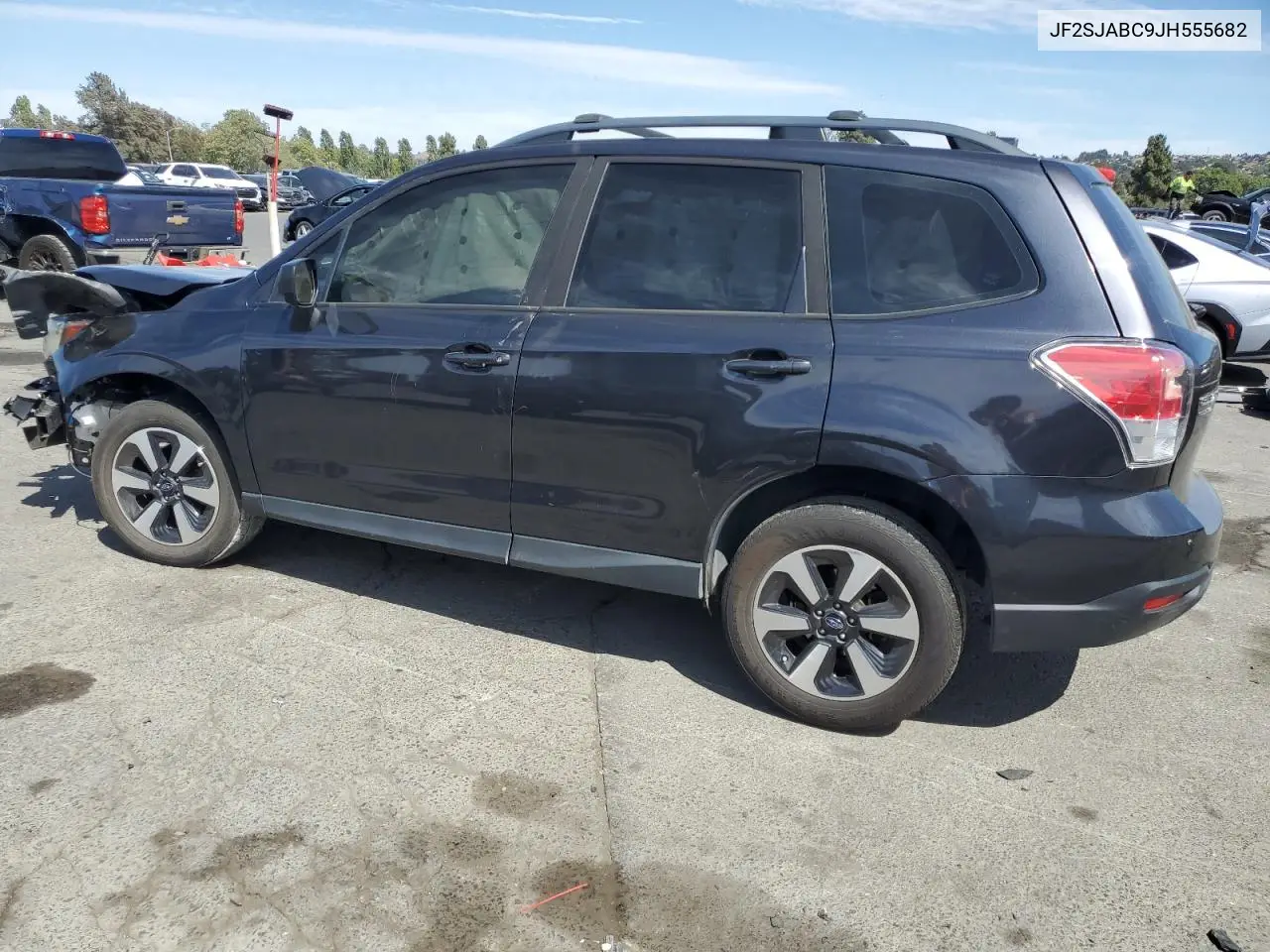 2018 Subaru Forester 2.5I VIN: JF2SJABC9JH555682 Lot: 63628545