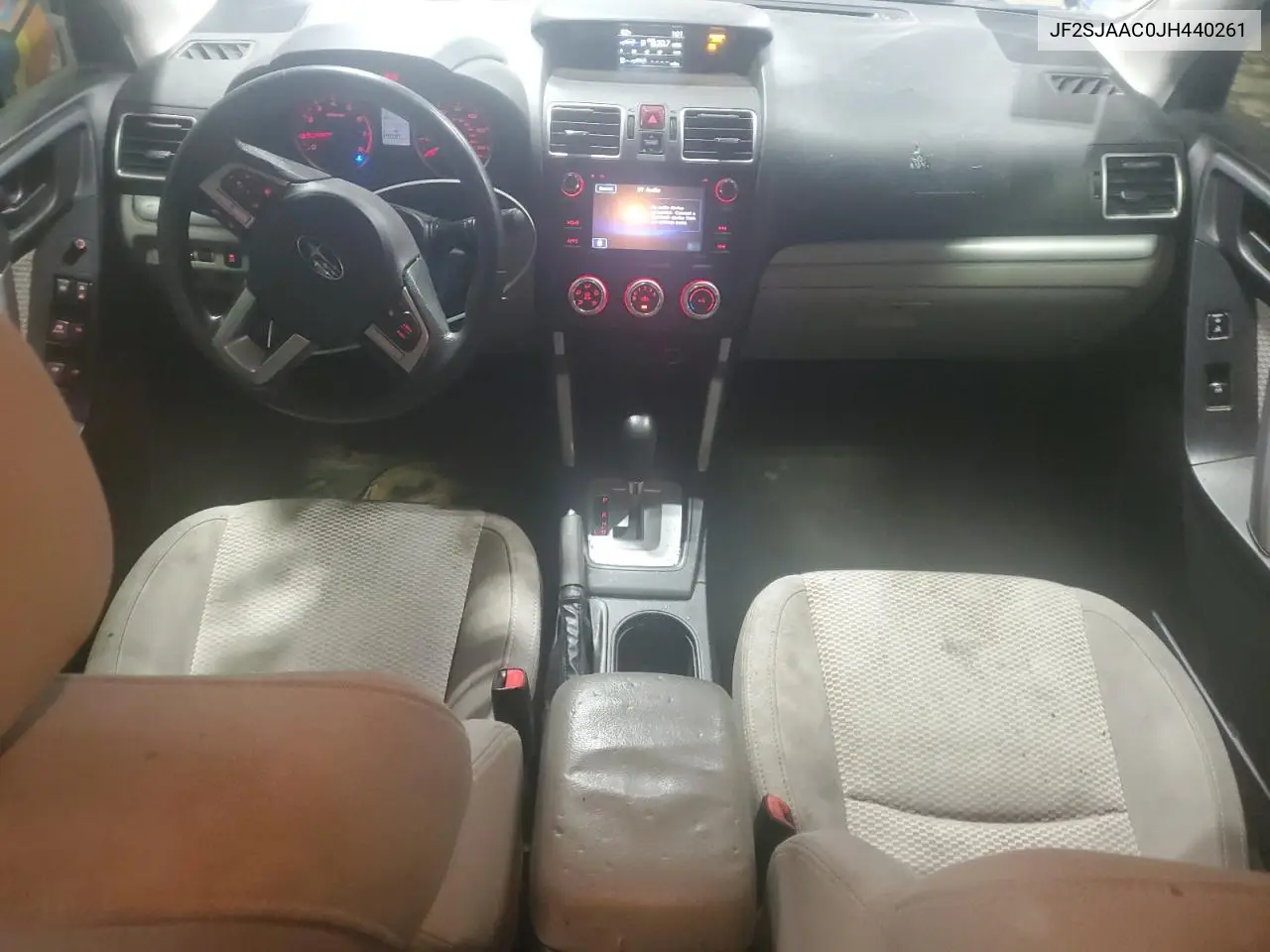 2018 Subaru Forester 2.5I VIN: JF2SJAAC0JH440261 Lot: 66152895