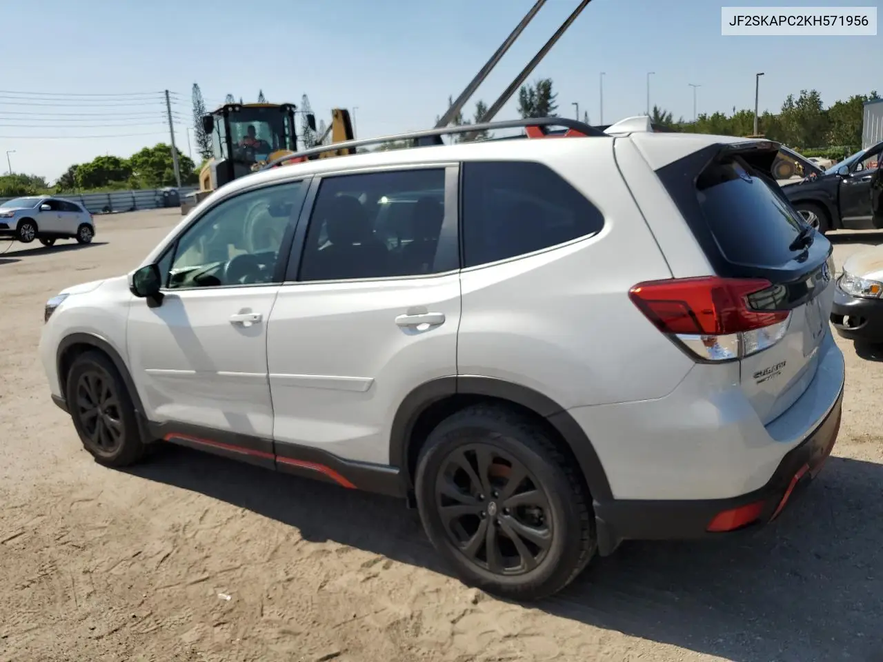 2019 Subaru Forester Sport VIN: JF2SKAPC2KH571956 Lot: 49934073