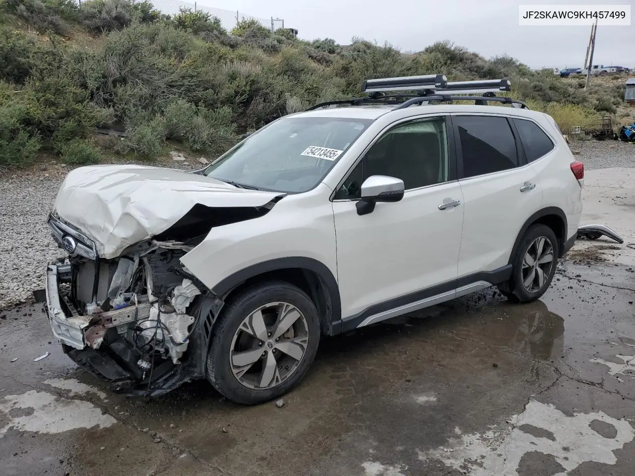 2019 Subaru Forester Touring VIN: JF2SKAWC9KH457499 Lot: 54213455
