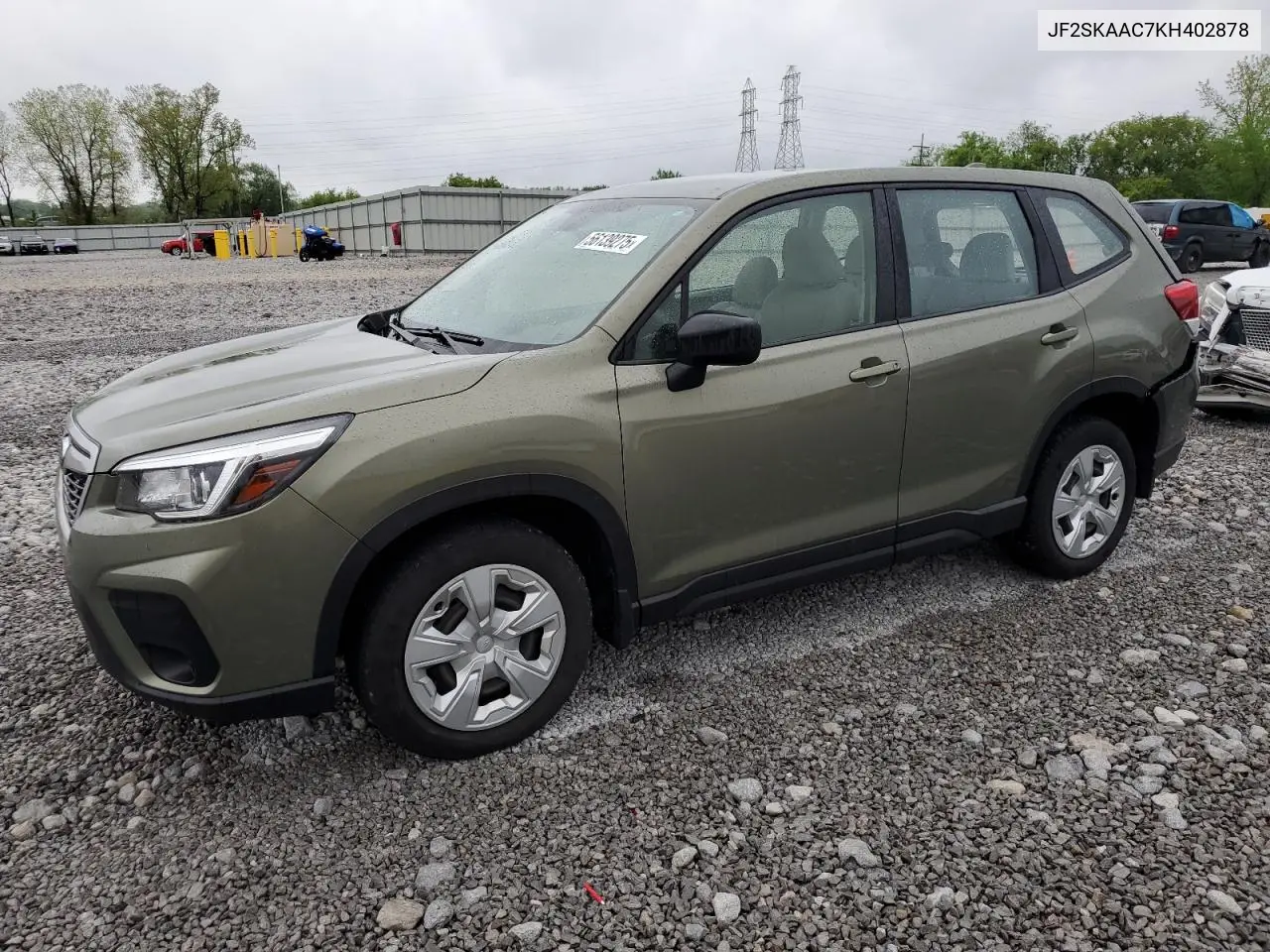 2019 Subaru Forester VIN: JF2SKAAC7KH402878 Lot: 56139275