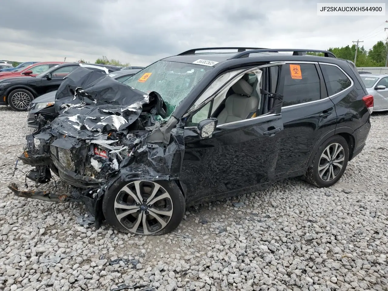 2019 Subaru Forester Limited VIN: JF2SKAUCXKH544900 Lot: 56382505